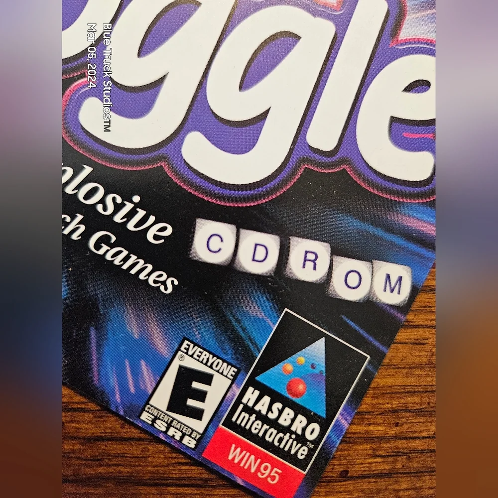 Boggle PC CD-ROM Game Windows 95 98 Hasbro Games